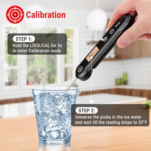 TempPro TempSwift 1 Sec Meat Thermometer Digital for Kitchen Cooking Food - Image 7