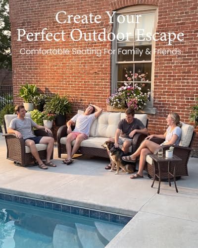 LayinSun 6 Pieces Outdoor Patio Furniture Set - Image 2