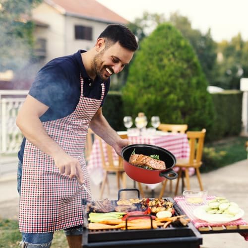 Non-Stick Cookware Set 4Pcs Pots and Pans Set for Outdoor Picnic Travel - Image 5