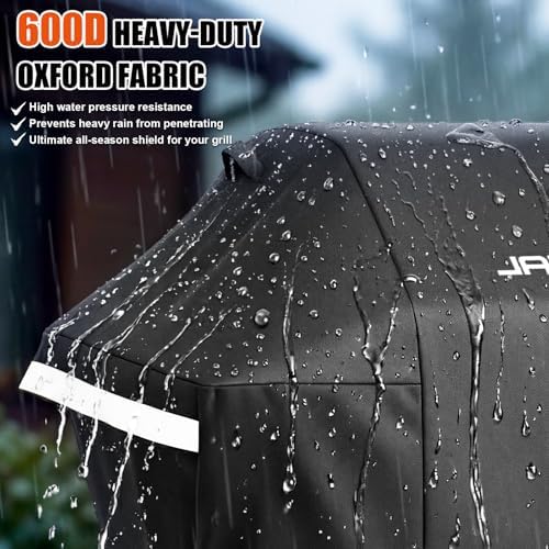 QuliMetal 52 Inch BBQ Grill Cover for Weber Spirit 2,2-4 Burners Gas Gril - Image 5