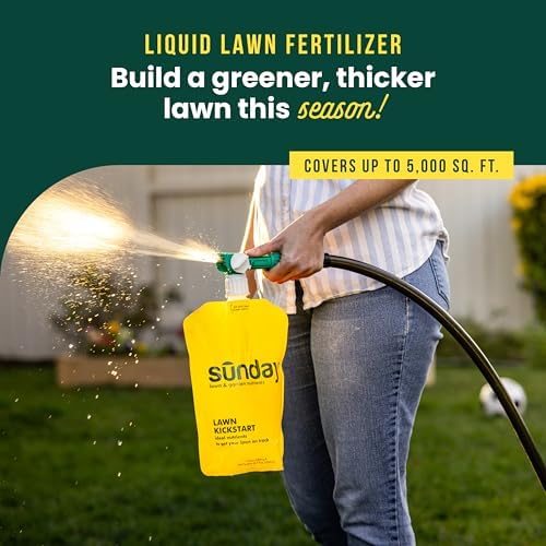 Sunday Lawn Kickstart, Liquid Lawn Fertilizer, 2 Pack + Sprayer - Image 2