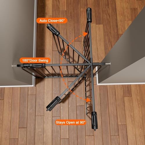 86 to 105 Inch Extra Wide Baby Gate for Doorway Stairs - Image 2
