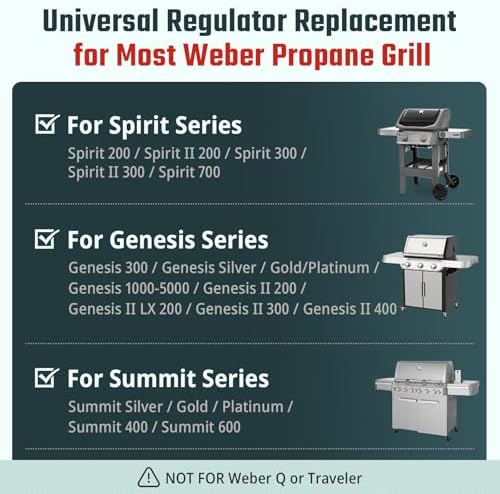 25IN Hose and Regulator Kit for Weber Spirit/Genesis/Summit Grills - Image 2