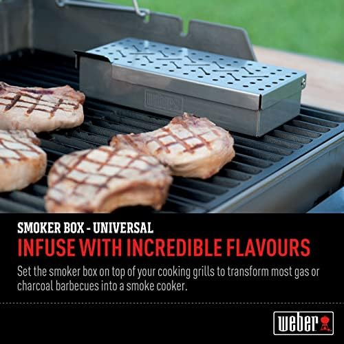 Weber® Premium Universal Smoker Box, Stainless Steel - Image 4