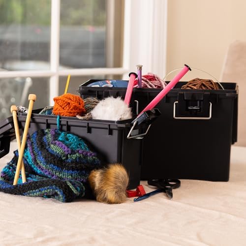 Sheffield XL Ammo Box Made in USA, Stackable Lockable Ammo Storage Box - Image 3