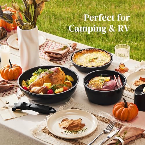 Redchef Non Stick Pots and Pans Set, 16Pcs Induction Kitchen Cookware Set - Image 6