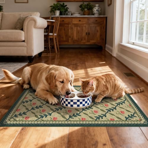 Floral Outdoor Rug - 28"x43" Front Door Mat Indoor Outside Entrance - Image 6