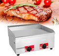 Gas Griddle LPG Commercial Stainless Steel Heavy Duty Restaurant Outdoor Griddle Gas Baking Plate Burger Grill Large Non-Stick Burners Flat Hot Plate and Can Cook for Medium to High Volumes(718a) by Unknown