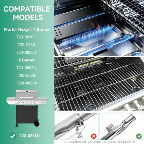 720-0888 Grill Replacement Parts Kit for Nexgrill 5 Burner 720-0888N - Image 2