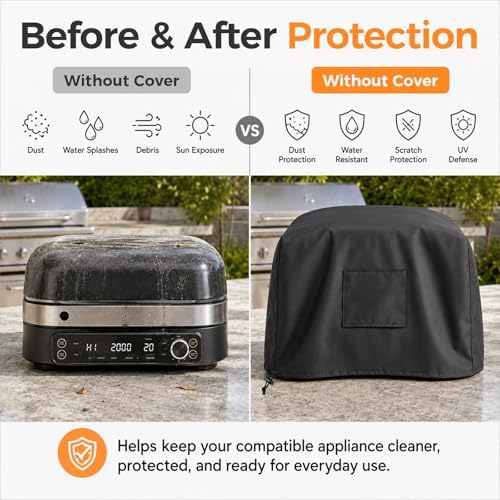 Cover for Ninja Pizza Oven MO201 MO200 Series, Waterproof Pizza Oven Cover - Image 5