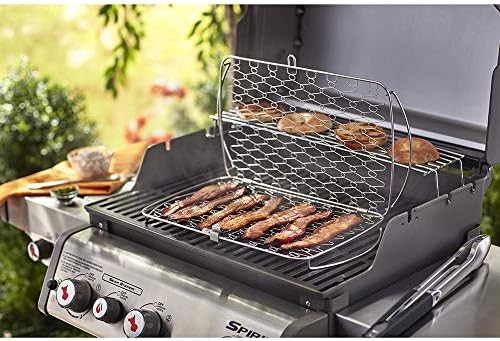 Weber® Large Fish & Veggie Grilling Basket, Stainless Steel for Gourmet Grilling - Image 4