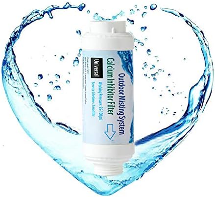H&G lifestyles Misting System Calcium Inhibitor Filter for Patio Misters by HGLifestyles