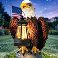 YDKOJGW American Bald Eagle Garden Statue with Solar Light,Outdoor Decor Sculpture,Perfect for Patio,Yard,Porch,Balcony,Distinctive Bald Eagle Home Decor,250 Anniversary USA Gift for Men Father by YDKOJGW