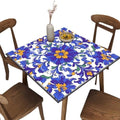 Outdoor Tablecloth Square, Mexican Talavera Pattern Printed on Stain Resistant Patio Table Cover Square, Perfect for Meals Coffee Guest Dinners, Fit for 48" x 48" Square Tables by JRBSZMI2