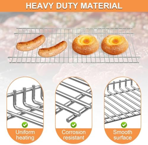 Warming Rack for Home Depot Nexgrill 720-0830H Replacement 4 Burner Grills - Image 3