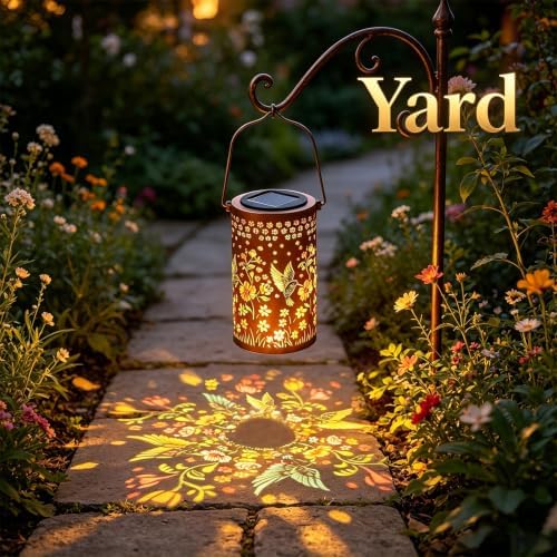 Hummingbird Colorful Solar Lantern Outdoor Waterproof, Garden Gift - Image 4