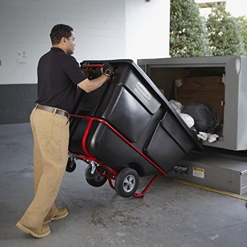 Rubbermaid Commercial Products Forkliftable Tilt Truck 1 Cu Yd, 1250lbs Cap - Image 2