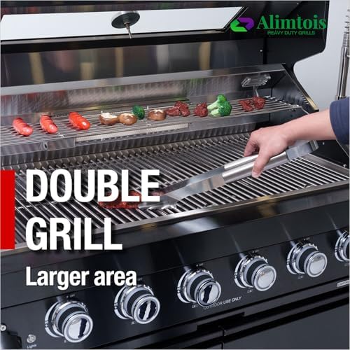 BBQ Island Outdoor Kitchen: 46-Inch 4-Burner 72000 BTU Modular Outdoor Grill Island with Rotisserie Kit and Side Burner - Pre-Assembled with Storage & Wheels - Image 2