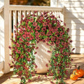INQCMY Artificial Fake Hanging Flowers Plants for Outdoor Fall Decoration by INQCMYPlantRack