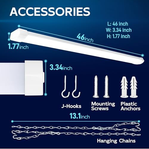 hykolity 4FT 70W LED Shop Light Linkable, 8000LM(300w Equivalent) - Image 6