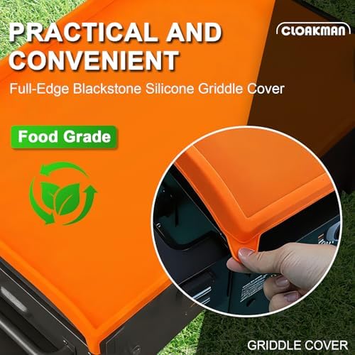 Full-Edge 28" XL 2-Piece Silicone Griddle Protection Kit - Image 6