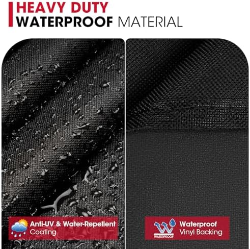 Unicook Grill Cover for Outdoor Grill 48 Inch, Heavy Duty Waterproof - Image 5