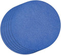 50 PCS Navy Blue Round Paper Placemats 13 Inch Round Glitter Disposable Place Mat Outdoor Tablemats for Wedding Birthday Graduation Christmas Outdoor Party Decor by timecity