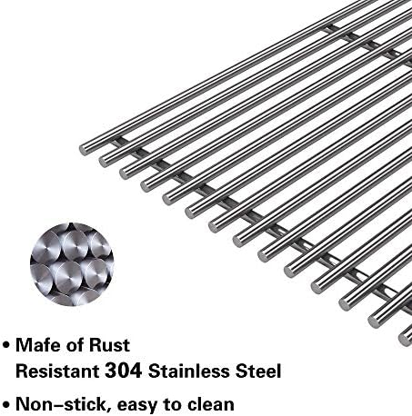 SG523 (2-Pack) 15" Stainless Steel Cooking Grid/Grates for Weber 7523 Genesis Silver A, Spirit E-200,Spirit 500,Spirit 210 (2007-2012) Gas Grills - Image 5