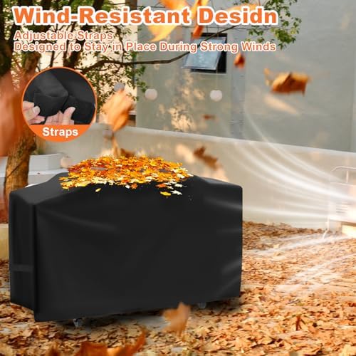 Grill Cover for Char-Griller Flat Iron 4-Burner Gas Griddle - Image 3