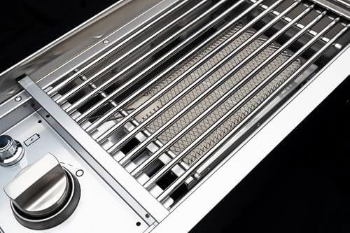 Spire Built-in 18000BTUs Searing Side Burner with Lid, Stainless Steel - Image 3