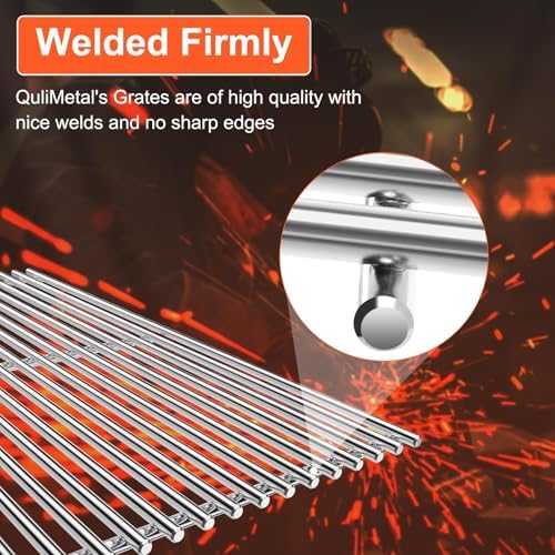 QuliMetal 17.5 Inch Grill Grates for Weber Spirit 200 & GS4 II 200 Sreies - Image 6