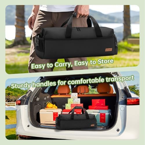 Heavy Duty Waterproof 22" Grill Tool Storage Bag,Grill Utensil Storage Bag - Image 7