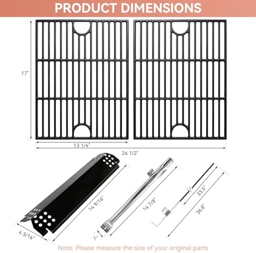 720-0888N Replacement Parts Kit for Home Depot Nexgrill 4/5 Burner 720-0888 - Image 3