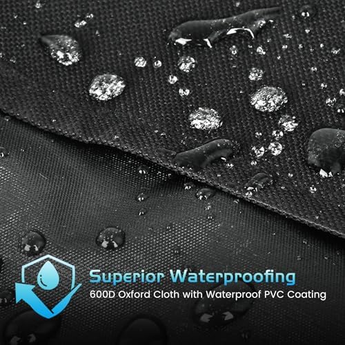 Grill Cover for Pit Boss 1600 Pro Series Elite Wood Pellet Smoker Parts Outdoor Accessory PB1600PS1 Sportsman PB1600SPW 600D Heavy Duty Anti-Fade Waterproof 30939 31818 - Image 4