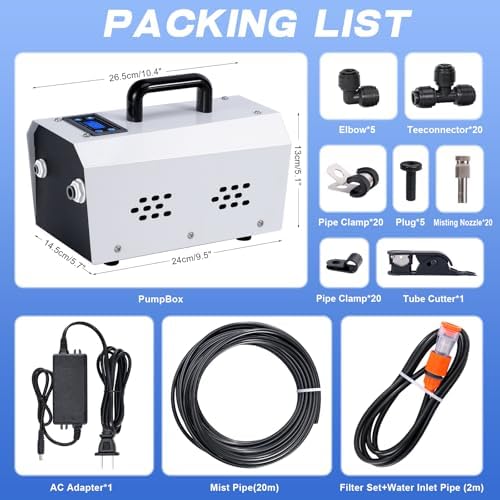Portable Misting System, Outdoor Misting Cooling System - Image 3