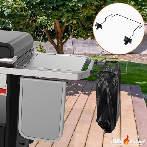 Organizer Kit for Weber Grills - Paper Towel Holder, Garbage Bag Holder - Image 6