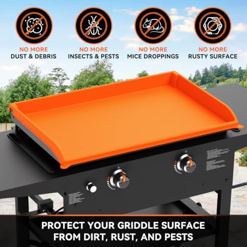 28 inch Silicone Griddle Cover for Blackstone - Silicone Griddle Mat - Image 4