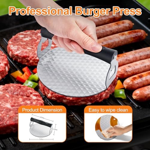 DY DECENT FAMILY BBQ Blanket for Resting Meat with Squeeze Bottle & Meat Press - Meat Resting Blanket for Brisket, Pork, Steak, Turkey - Grill Blanket for Outdoor Grill - Ideal BBQ Gift for Men Dad - Image 4