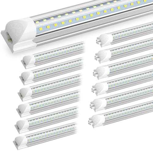 SHOPLED 8FT Led Shop Light 100W 15000LM 6500K Linkable Shop Light by SHOPLED