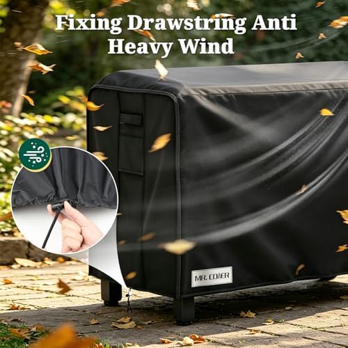 MR. COVER Outdoor Prep Table Cover 40 inch for Royal Gourmet Cart Flattop Worktable, 600D Heavy Duty Waterproof for Grill Dining Kitchen Island cart Protective, Outdoor Storage Cabinet Cover - Image 6