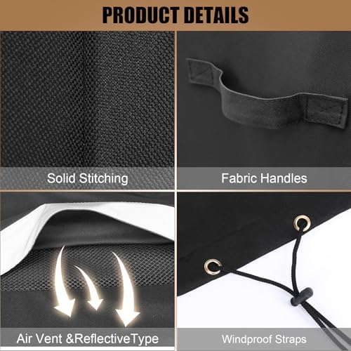 QuliMetal 73700 Grill Cover for Pit Boss 700FB/Classic 700 - Image 3