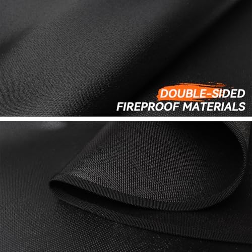 24"x42" Fireplace Mat - Fire Resistant Rug Under Grill Mat - Image 6
