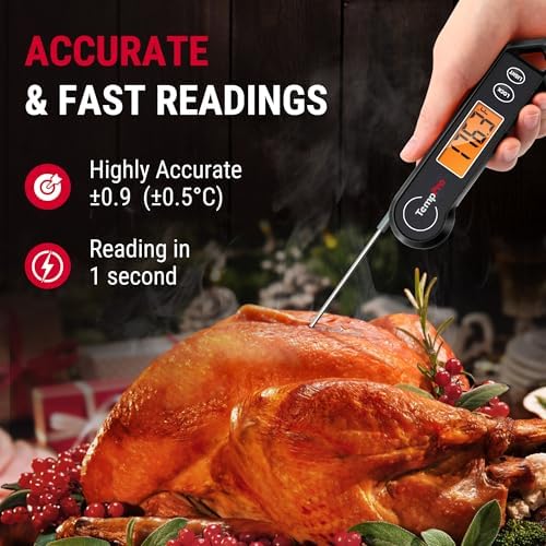 TempPro TempSwift 1 Sec Instant Read Meat Thermometer Digital - Image 2
