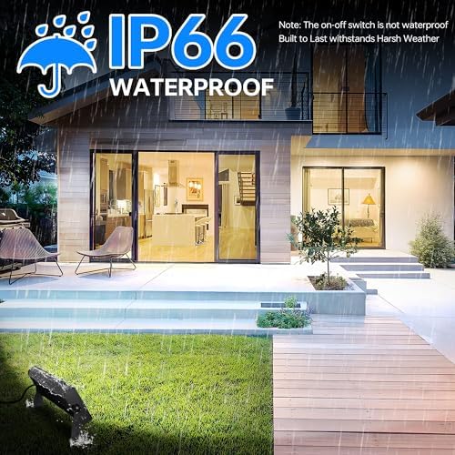 YQNLIFA 150W LED Shop Light, 18000LM 6000K Waterproof Garage Lights, 4 Pack - Image 6