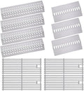 16GA Grill Heat Plates 9MM 16517 Grill Grates for 16631 16520 Bull Grill Replacement Parts, BBQ Bull Angus 4 Burner 47628 47629, Bull Outlaw 26038 26039, Steer Premium 69008, Lonestar 87049 by Cozilar