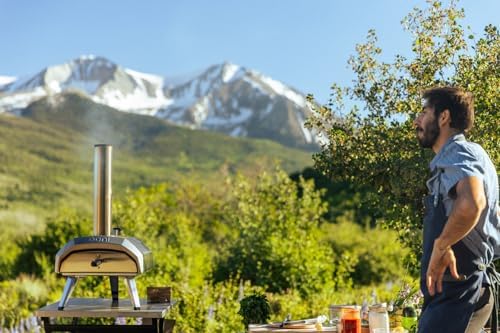 Ooni Karu 12 Multi-fuel Outdoor Portable Pizza Oven - Reaches 950°F and Cooks 12 Inch Pizzas in 60 Seconds. Versatile Wood or Propane Gas Fired Grill with Pizza Stone - Image 5