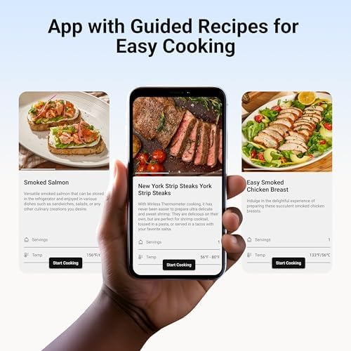 ThermoMaven Smart Bluetooth Wireless Meat Thermometer with WiFi App - Image 5