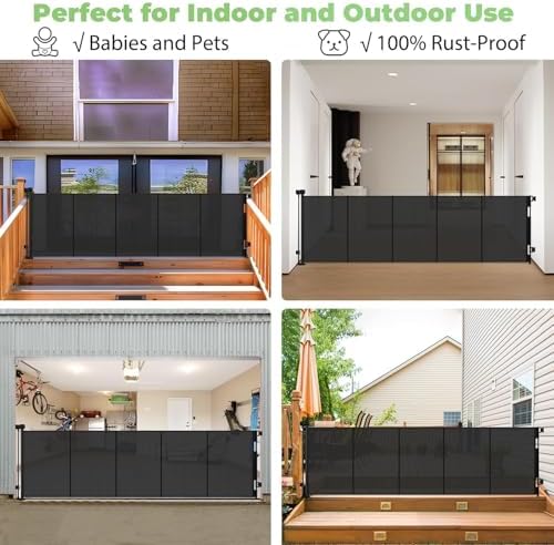 Reinforced 120" Extra Long Baby Gates for Large Openings, Indoor/Outdoor - Image 4