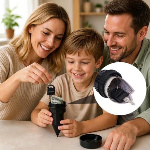 Realistic Sprinkler Head Key Hider, Outside Hide a Key Storage, M - Image 6