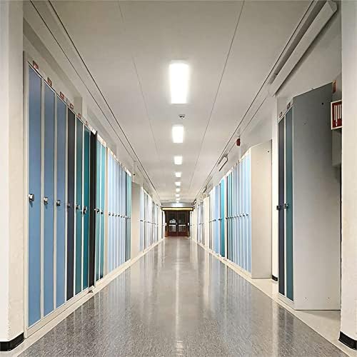 ANTLUX 4FT LED Wraparound 40W Shop Lights for Garage, 4400lm, 5000K, 4 Foot Crystal LED Wrap Light, 48 Inch Integrated Linear Strip Flush Mount Office Workshop Ceiling Lighting Fixture, 4 Pack - Image 7